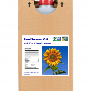 Non-GMO High Oleic Expeller Pressed 100% Sunflower Oil