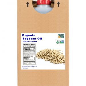 100% Pure Organic Soybean Oil - 17.4 L / 35 lb