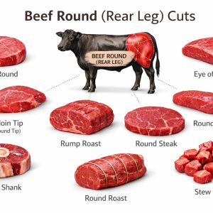 Beef Round (Rear Leg) Cuts